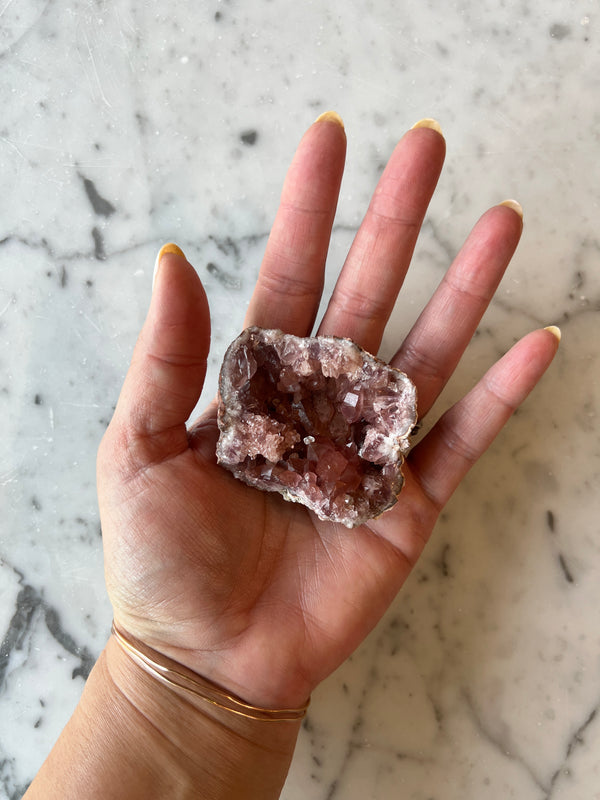 Pink Amethyst Geode (2)