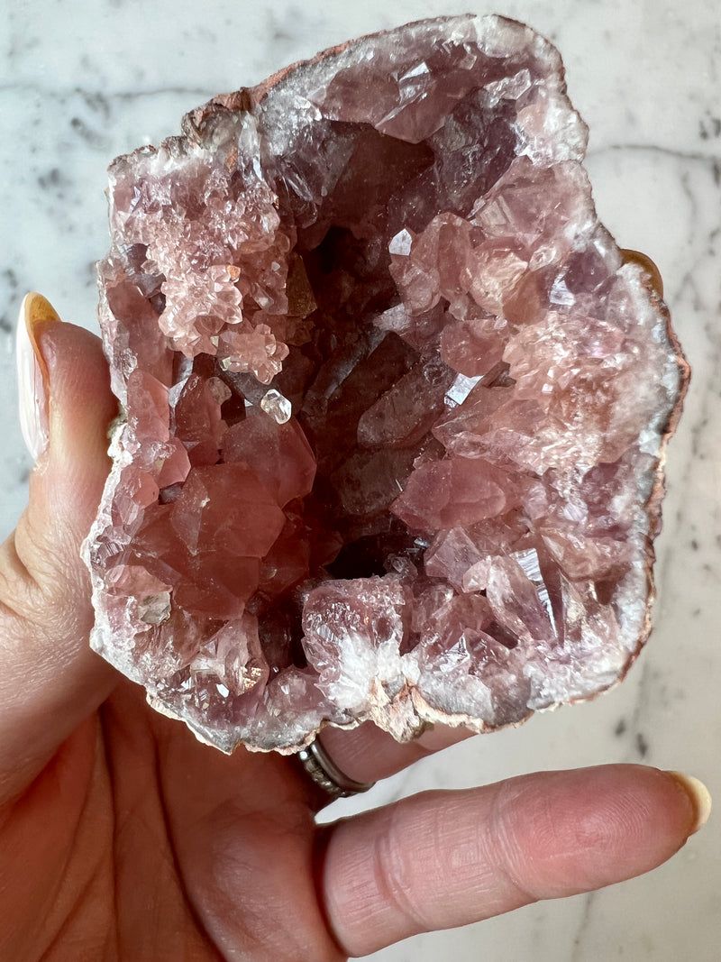 Pink Amethyst Geode (2)