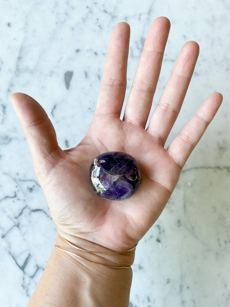 Amethyst from Morocco (palm stone)