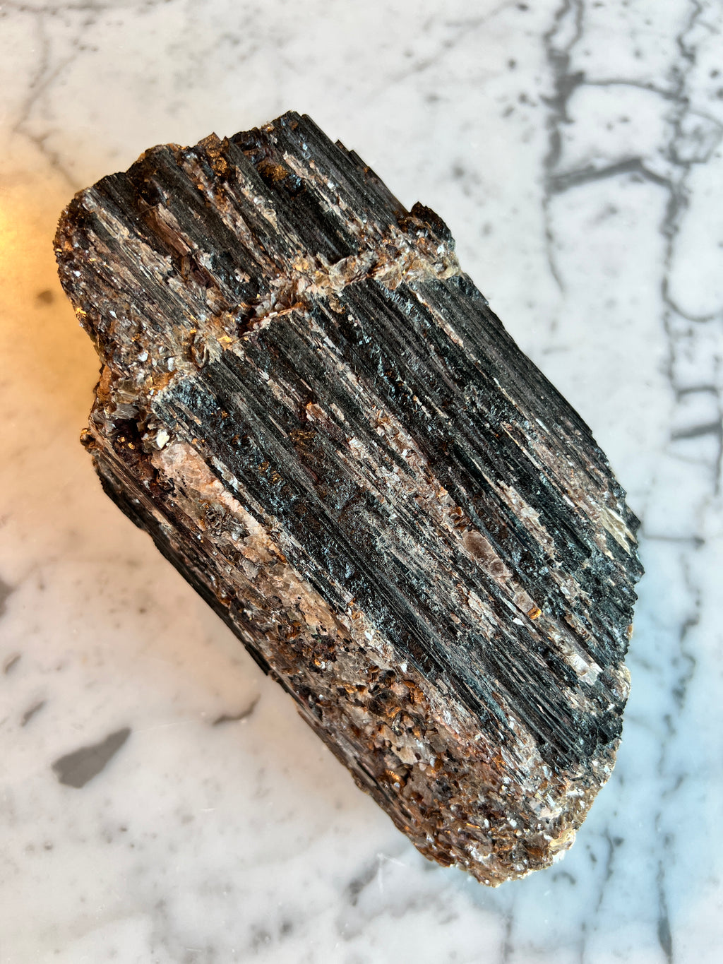 Raw Black Tourmaline XL — The Auric Fields